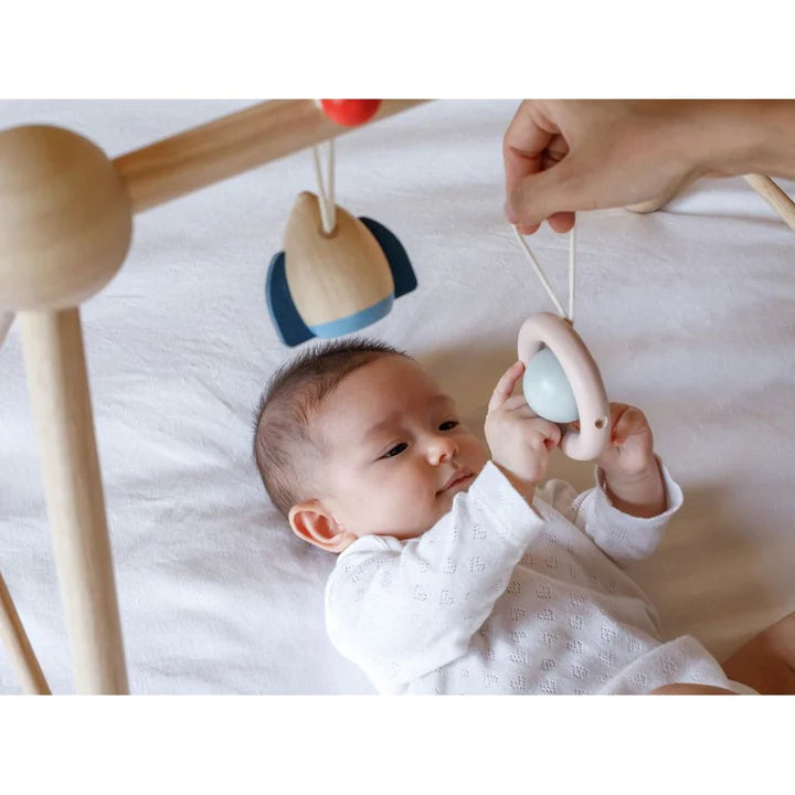 Palestrina per neonati con giochi in legno - Plan Toys